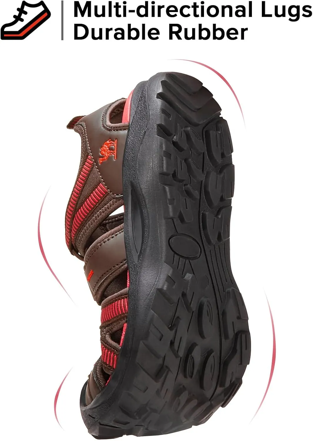 CAMEL CROWN Men's Waterproof Hiking Sandals Closed Toe Water Sandals Athletic Sport Sandals Summer Sandals Beach sandals for Outdoor