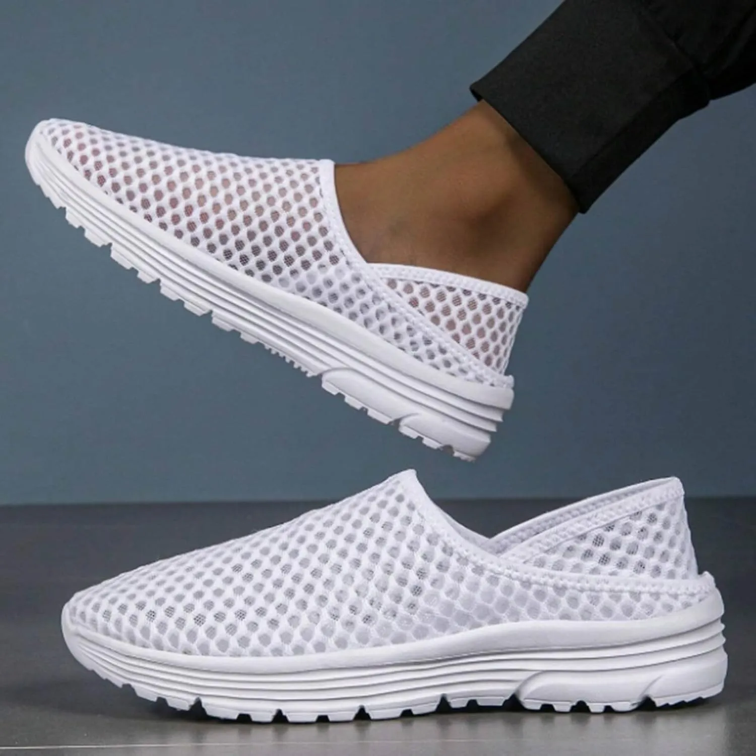 Casual Shoes for Men Men's and Women's Lazy Breathable Semi Casual Sports Shoes