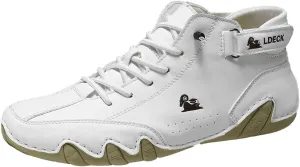 Casual Walking Shoes Boots Spring/Summer Border Popular High Top Men's Shoes Men's Casual Short Boots