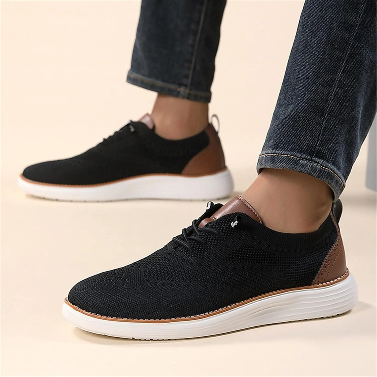 Casual Walking Shoes New Running Sports Casual Shoes Flying Weaving Mesh Men Trendy