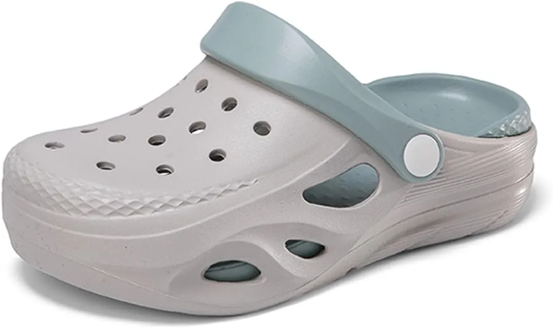 Childrens Summer Garden Clog Comfortable Support Lightweight Non Slip Slippers