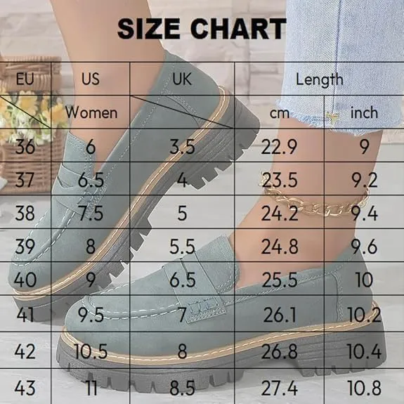 Chunky Black Suede Platform Loafers Women Comfort Shoes Lug Sole, Platform Loafers for Women Chunky Heel, Women's Loafers & Slip-ons, Penny Loafers Dress Shoes Business Casual Walking Flats