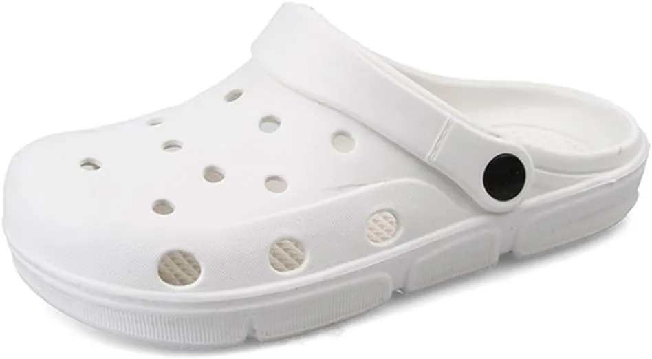 Classic Garden Clogs for Women and Men, Slip On Mules Sandals Lightweight Slippers Outside Home Casual Wear Non-Slip Slip Resistant Slides Work Shoes