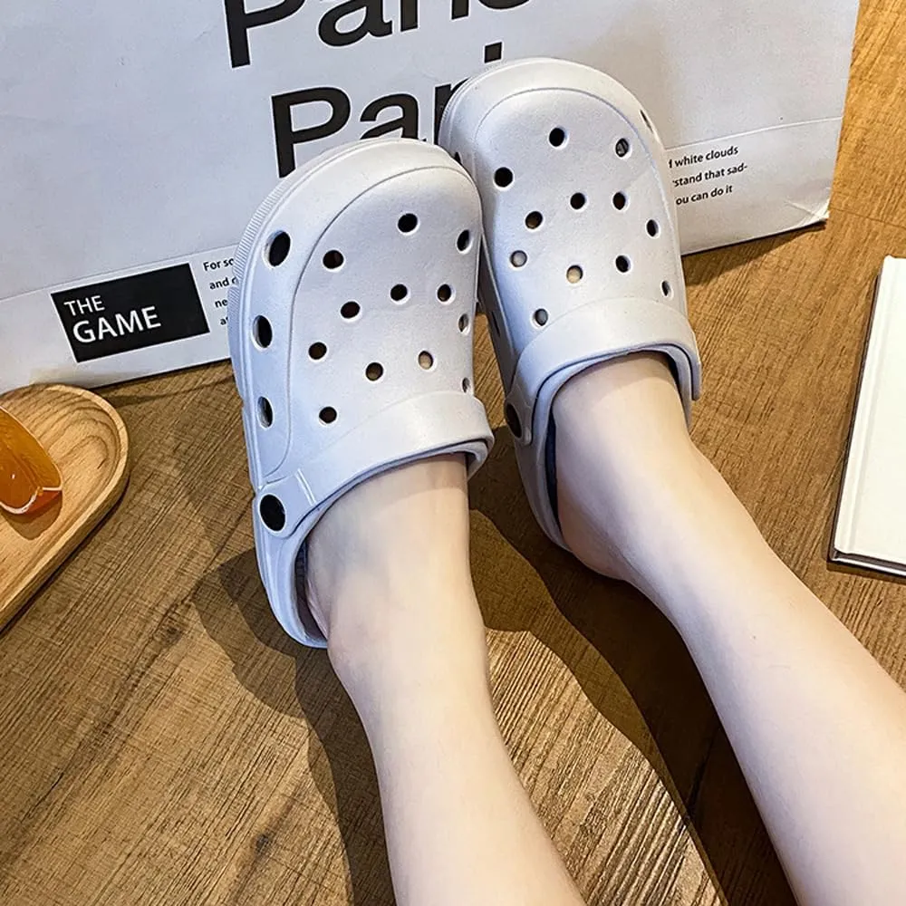 Classic Garden Clogs for Women and Men, Slip On Mules Sandals Lightweight Slippers Outside Home Casual Wear Non-Slip Slip Resistant Slides Work Shoes
