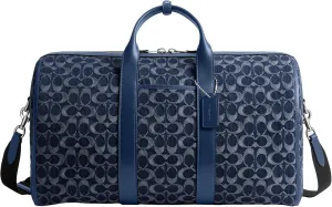 Coach Gotham Duffle Bag 45 in Signature Denim, Deep Blue