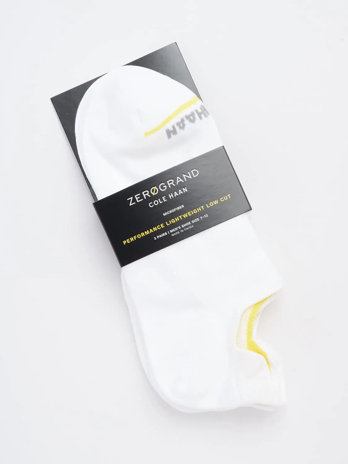 Cole Haan Men's Performance No Show Athletic Socks (6 Pairs)