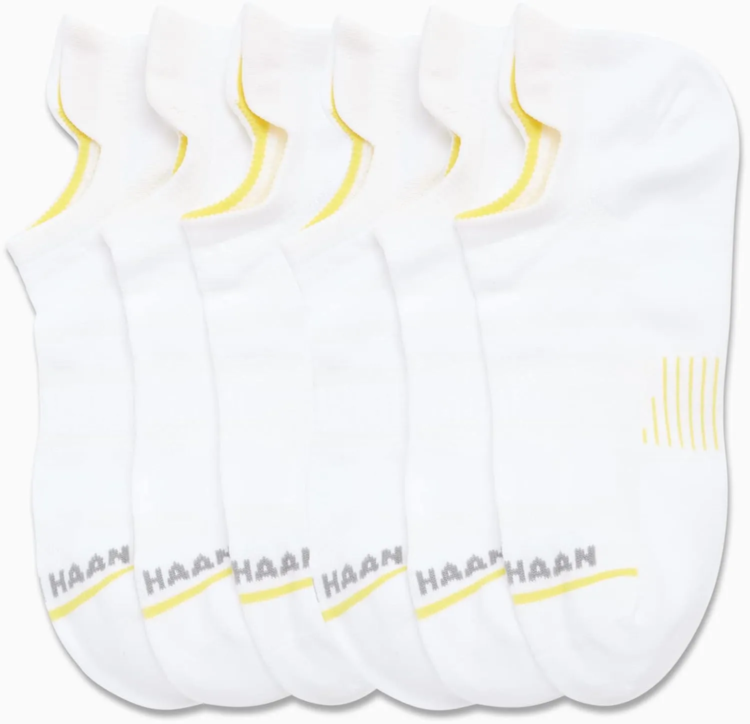 Cole Haan Men's Performance No Show Athletic Socks (6 Pairs)