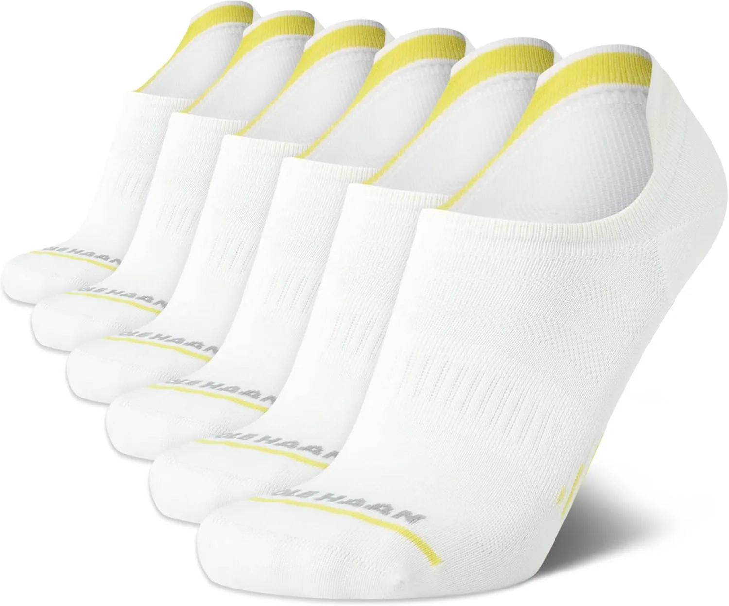 Cole Haan Men's Performance No Show Athletic Socks (6 Pairs)