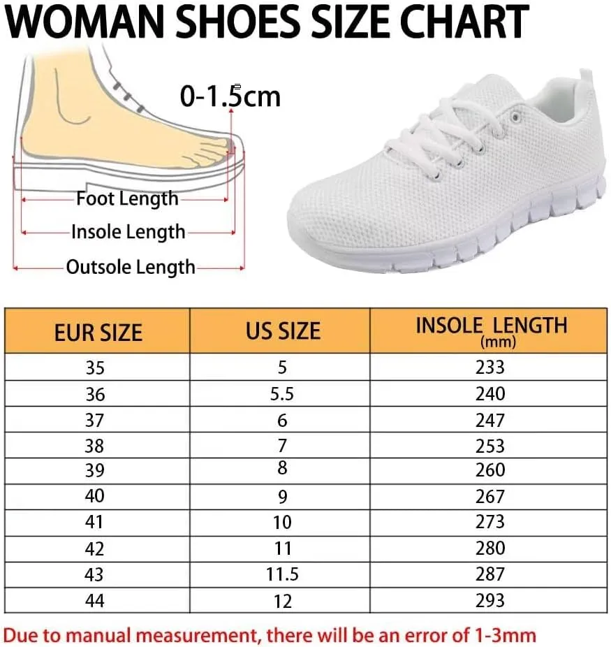 Coloranimal Gym Sports Athletic Trail Sneakers Comfort Go Easy Walking Lace-up Footwear…