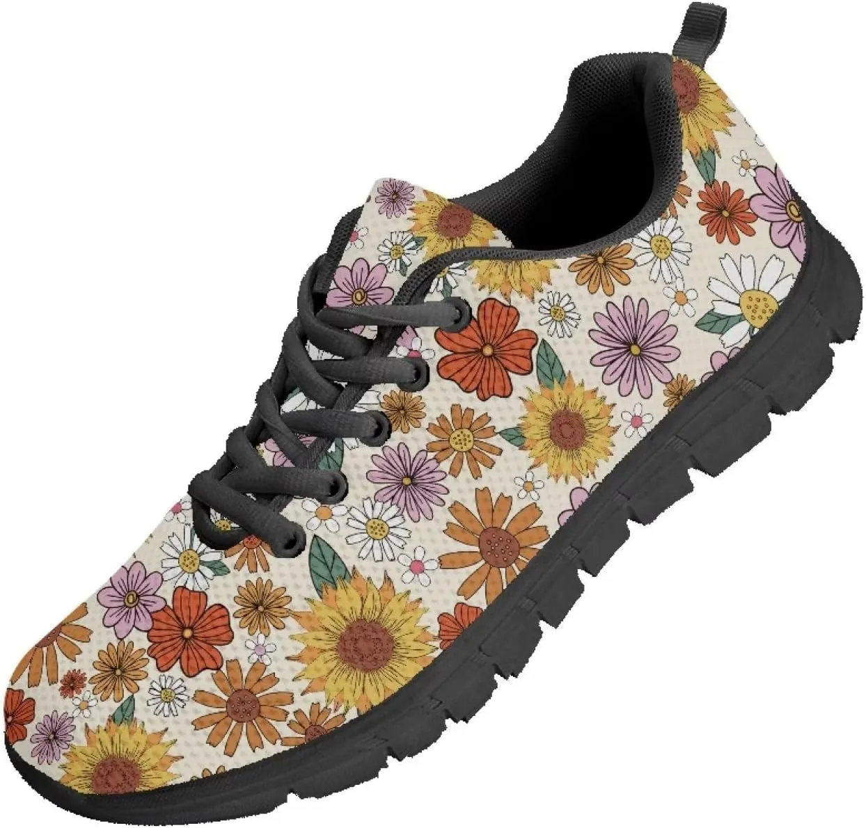 Coloranimal Gym Sports Athletic Trail Sneakers Comfort Go Easy Walking Lace-up Footwear…