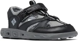 Columbia Youth Techsun Wave Sandal, Black/Steam, 9