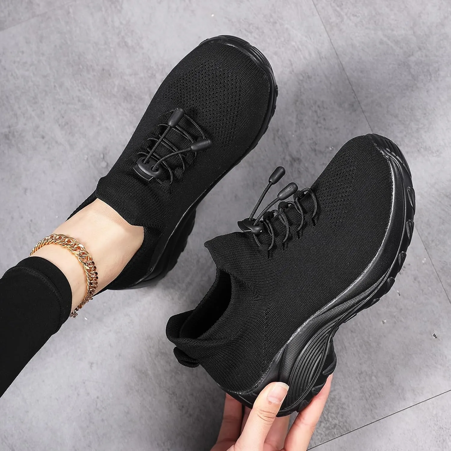 Comfort Orthowear Shoes for Women Men Orthopedic Tennis Shoe Waterproof Comfortable Walking Shoes for Women with Plantar Fasciitis Air Cushion Ortho Breathable Stretch Cushion Orthopedic Sneakers