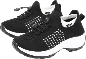 Comfort Orthowear Shoes for Women Men Orthopedic Tennis Shoe Waterproof Comfortable Walking Shoes for Women with Plantar Fasciitis Air Cushion Ortho Breathable Stretch Cushion Orthopedic Sneakers