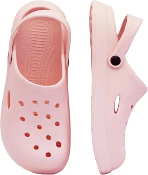 Comfy Garden Clogs for Women and Men, Slip On Mules Sandals Lightweight Slippers Outside Home Casual Wear Non-Slip Air Cushion Thick Bottom Slides Shoes