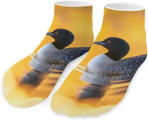 Common Sunset Low Cut Ankle Socks Casual Liner Sock Pack Non Slip Invisible For Men Women