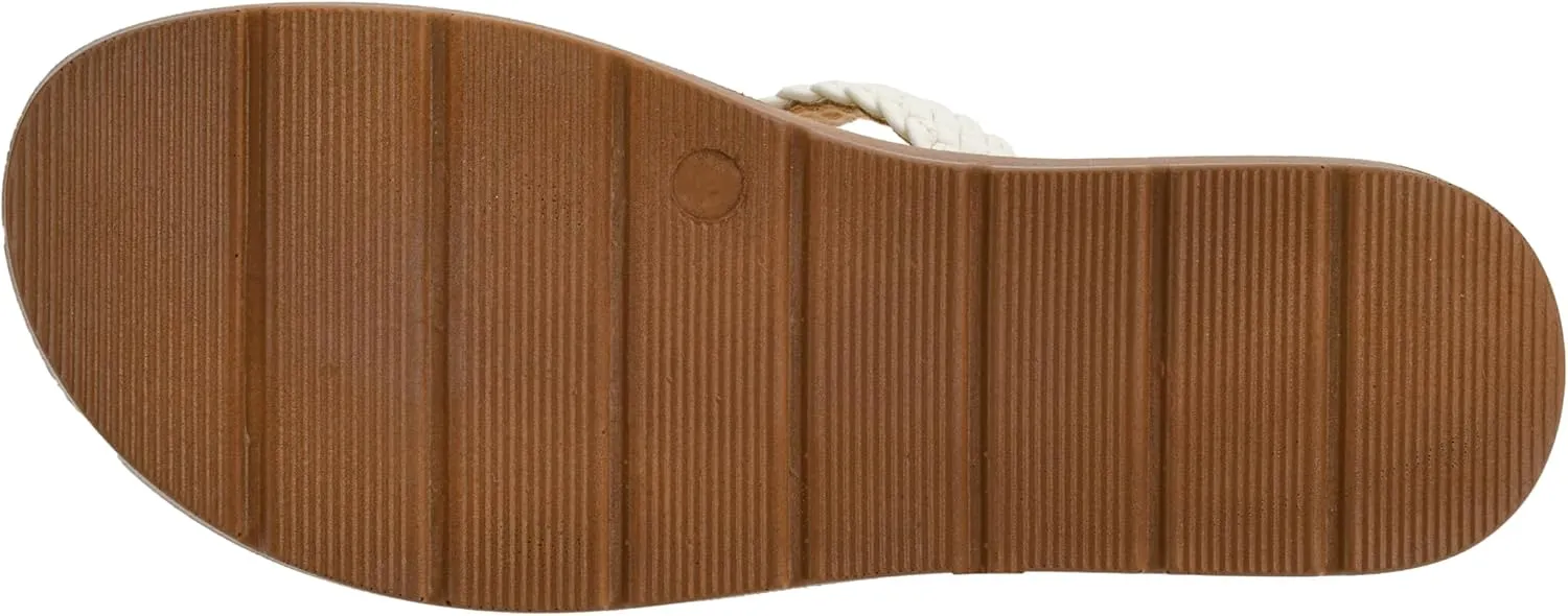 Corkys Footwear Womens All Tangled Up Sandals - With Flexible Comfortable Soles, Woven Straps, And A Chic Keyhole Design - Chic and Stylish Summer Sandals