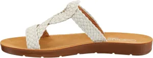 Corkys Footwear Womens All Tangled Up Sandals - With Flexible Comfortable Soles, Woven Straps, And A Chic Keyhole Design - Chic and Stylish Summer Sandals