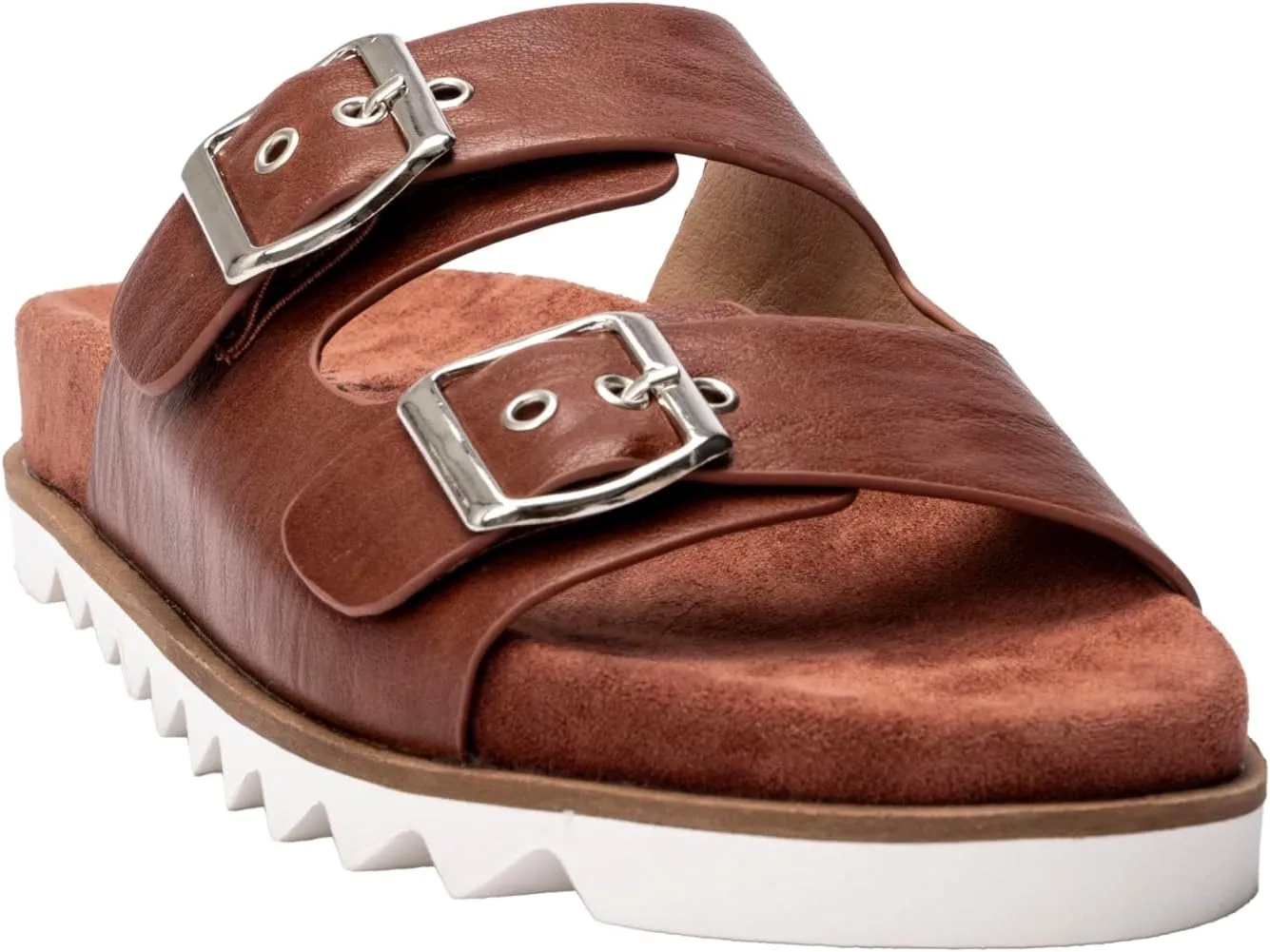 Corkys Footwear Women's Dash Sandals - Featuring Two Straps With Adjustable Buckles, A Soft Lined and Cushioned Insole, and All Day Wear - Chic and Trendy