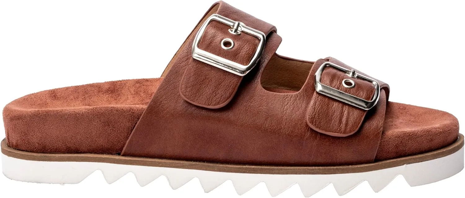 Corkys Footwear Women's Dash Sandals - Featuring Two Straps With Adjustable Buckles, A Soft Lined and Cushioned Insole, and All Day Wear - Chic and Trendy