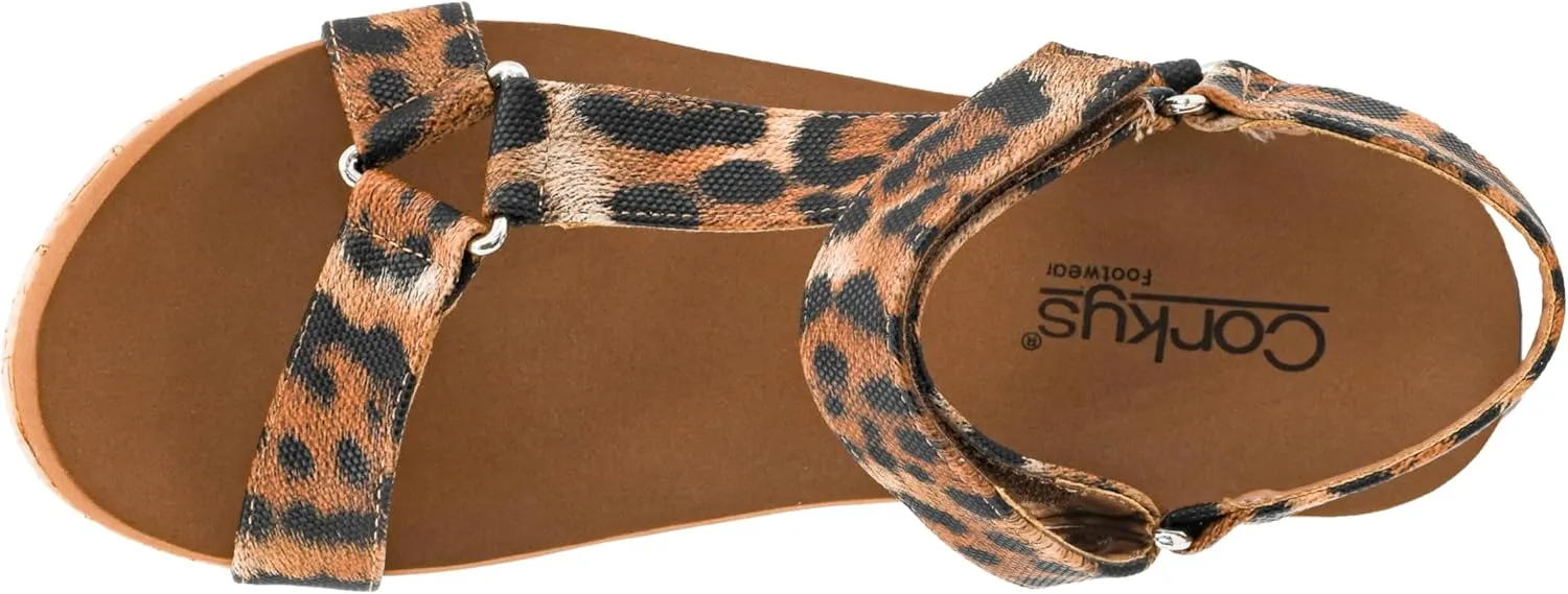 Corkys Footwear Women's Dont Tempt Me Strappy 2-Inch Wedge - Featuring Adjustable Comfort Straps, Soft Plush Cushioned Soles for Blissful Steps and All Day Wear