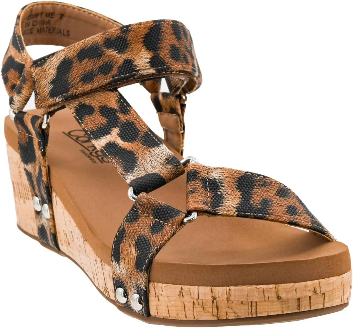 Corkys Footwear Women's Dont Tempt Me Strappy 2-Inch Wedge - Featuring Adjustable Comfort Straps, Soft Plush Cushioned Soles for Blissful Steps and All Day Wear