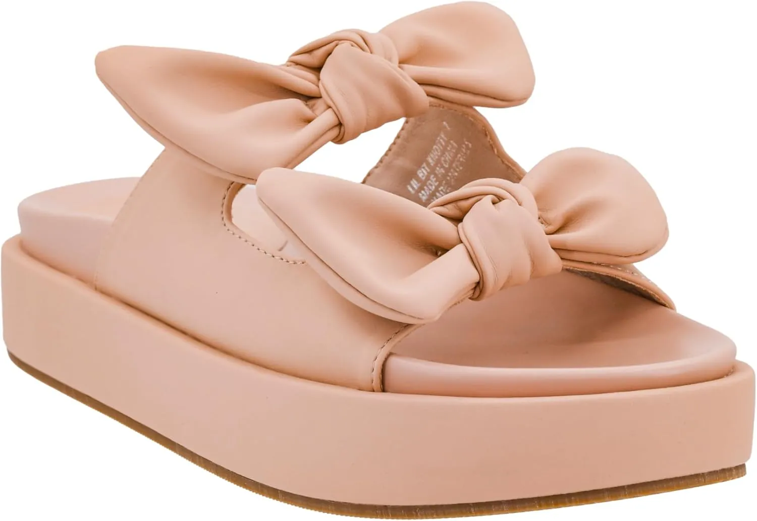Corkys Footwear Women's Lil Bit Knotty 1.5-Inch Platform Sandal - Featuring Two Straps Adorned With Bows And A Lightly Cushioned Insole For All Day Wear
