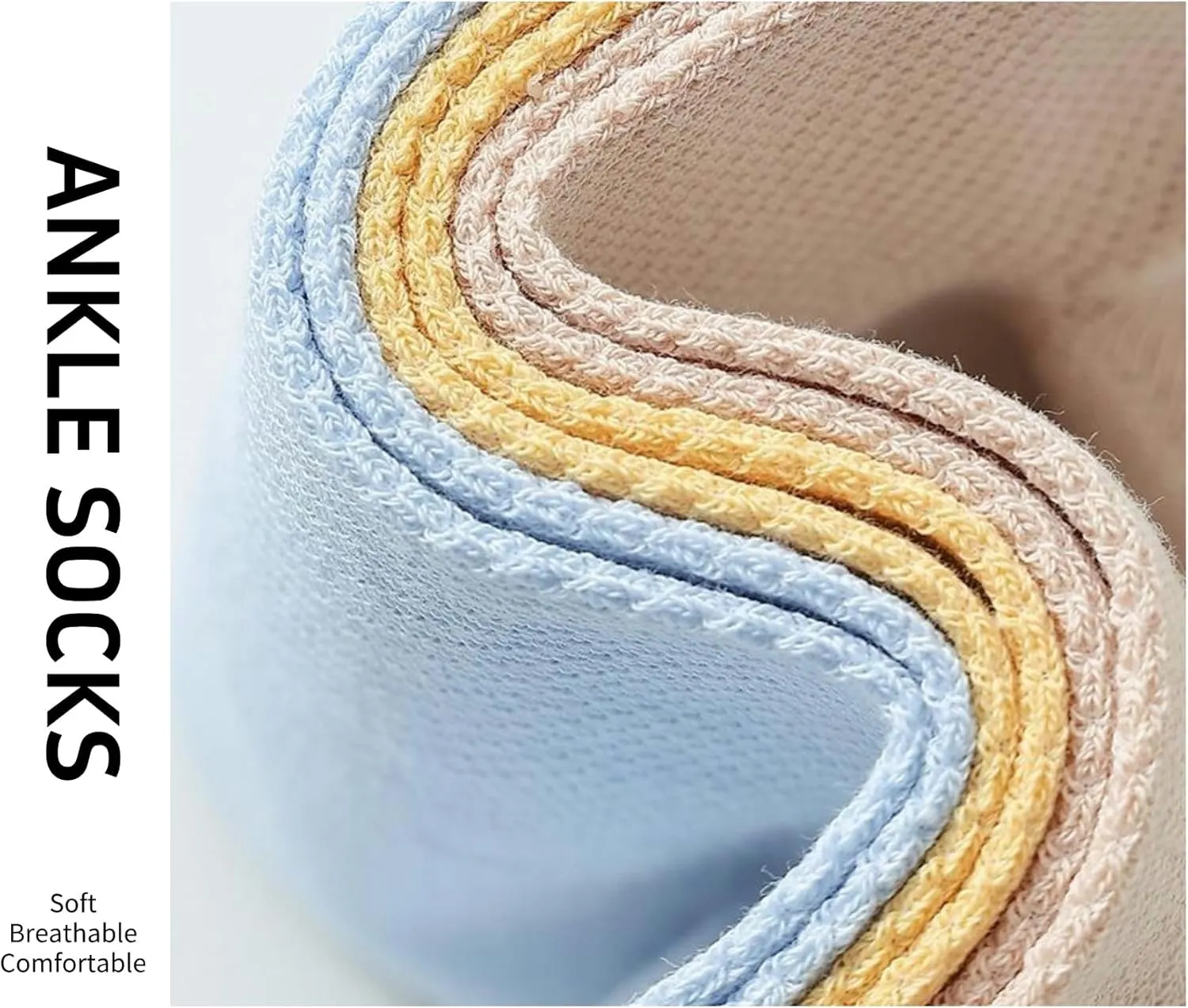 Cotton No Show Socks for Unisex - 8 Pairs Low Cut Ankle Sock with Non Slip Grips, Breathable for Sneakers, Loafers