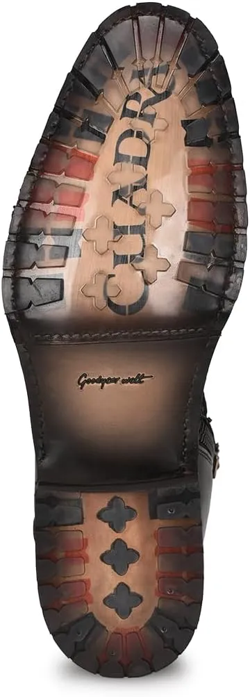 Cuadra Men's Boot in Genuine Python Leather Brown2T50PH