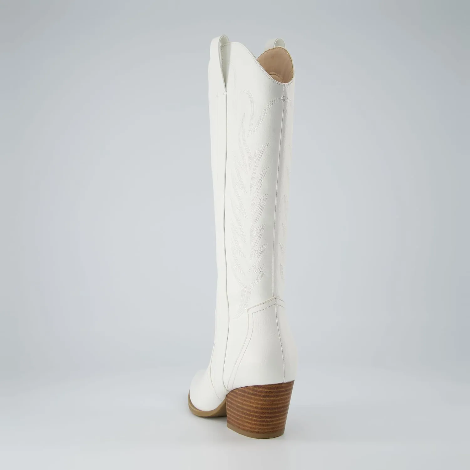 CUSHIONAIRE Women's Caress tall western boot  Memory Foam, Wide Widths Available