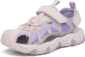 Dannto Boy's Girl's Sport Sandals Summer Closed Toe Outdoor Water Athletic Sandals (Little Kid/Big Kid)