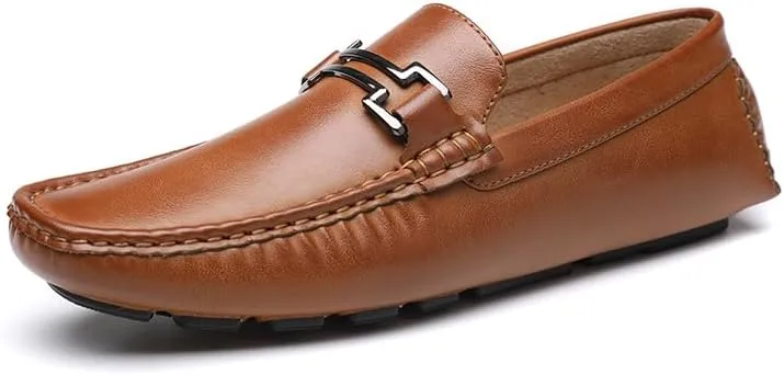 DECARSDZ Men's Casual Penny Loafers Moccasins Slip-Ons Driving & Boat Shoes