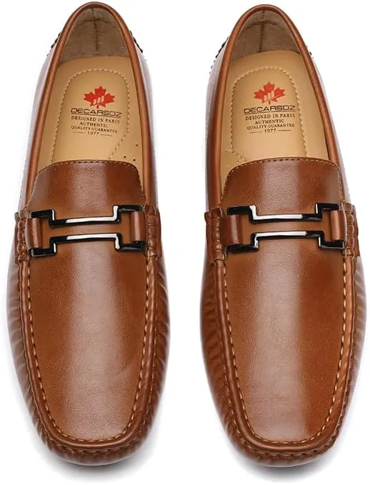 DECARSDZ Men's Casual Penny Loafers Moccasins Slip-Ons Driving & Boat Shoes