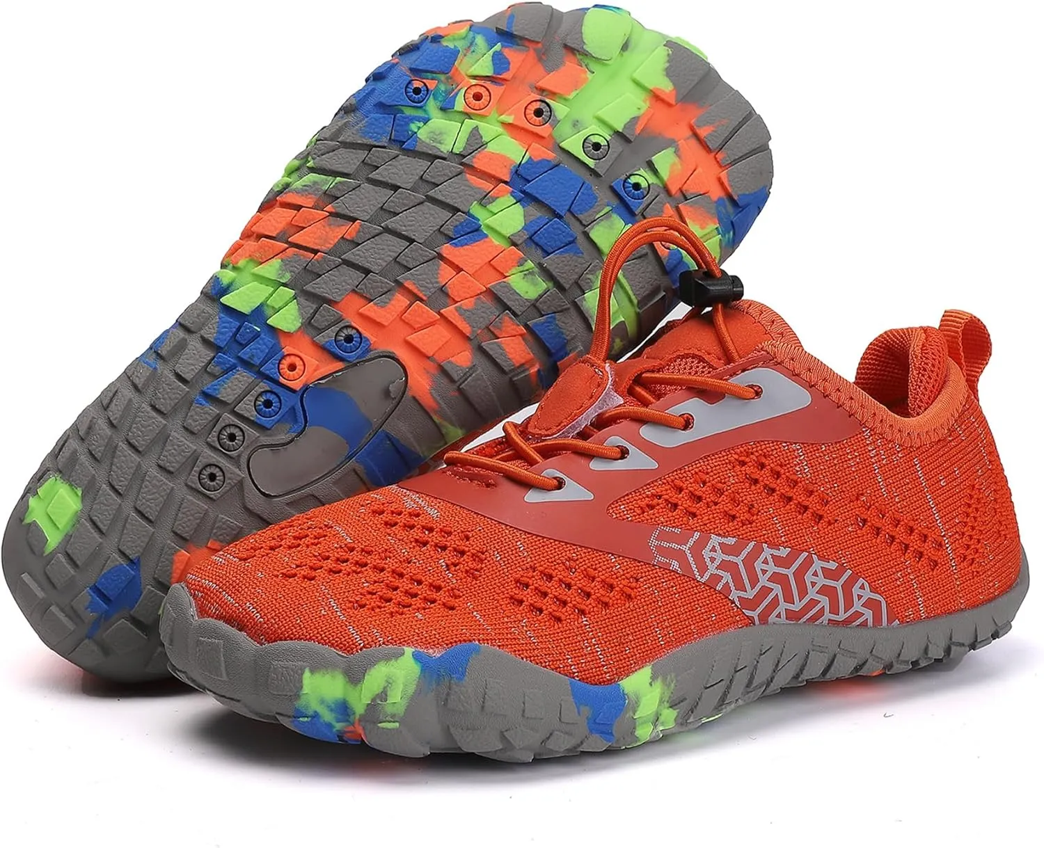 DimaiGlobal Kids Barefoot Shoes Boys Trail Running Shoes Girls Running Shoes Sneakers Athletic Tennis Shoes Toddler Little Kid Big Kid