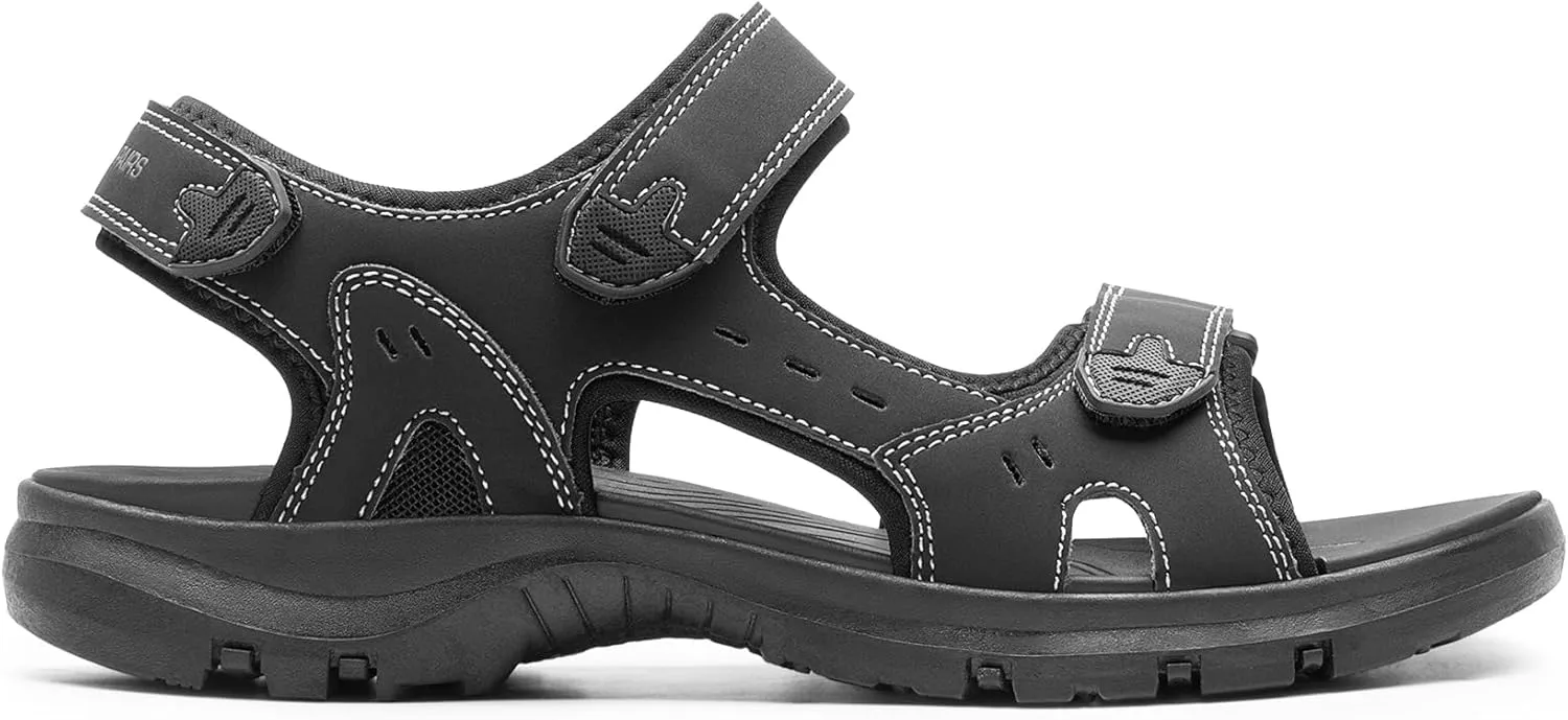 DREAM PAIRS Men’s Arch Support Hiking Sandals Sport Outdoor Athletic Comfortable Summer Beach Water Sandals