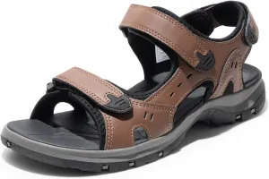 DREAM PAIRS Men’s Arch Support Hiking Sandals Sport Outdoor Athletic Comfortable Summer Beach Water Sandals