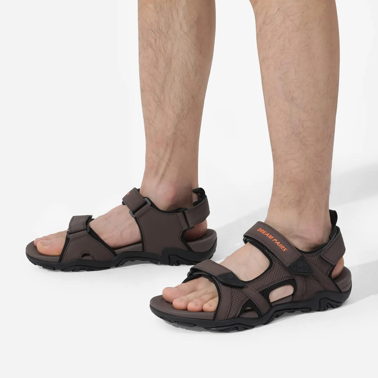 DREAM PAIRS Men's Sandals Hiking Water Beach Sport Outdoor Athletic Arch Support Summer Sandals