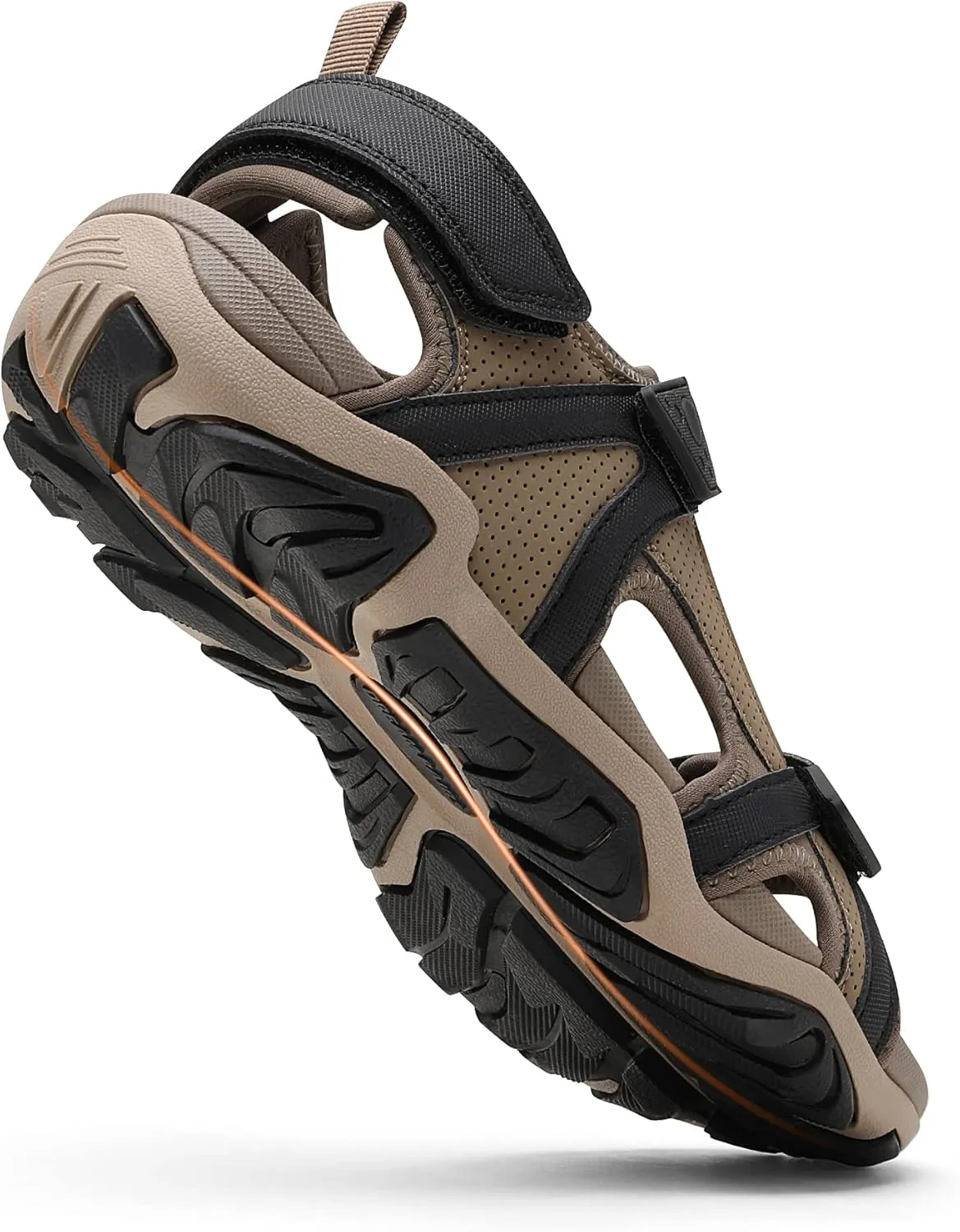 DREAM PAIRS Men's Sandals Hiking Water Beach Sport Outdoor Athletic Arch Support Summer Sandals