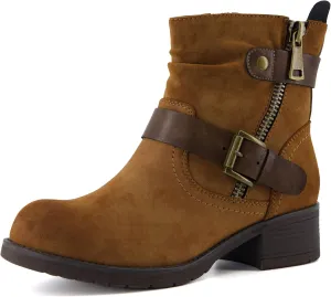 Dunes Women's Max Moto Boot, Wide Widths Available