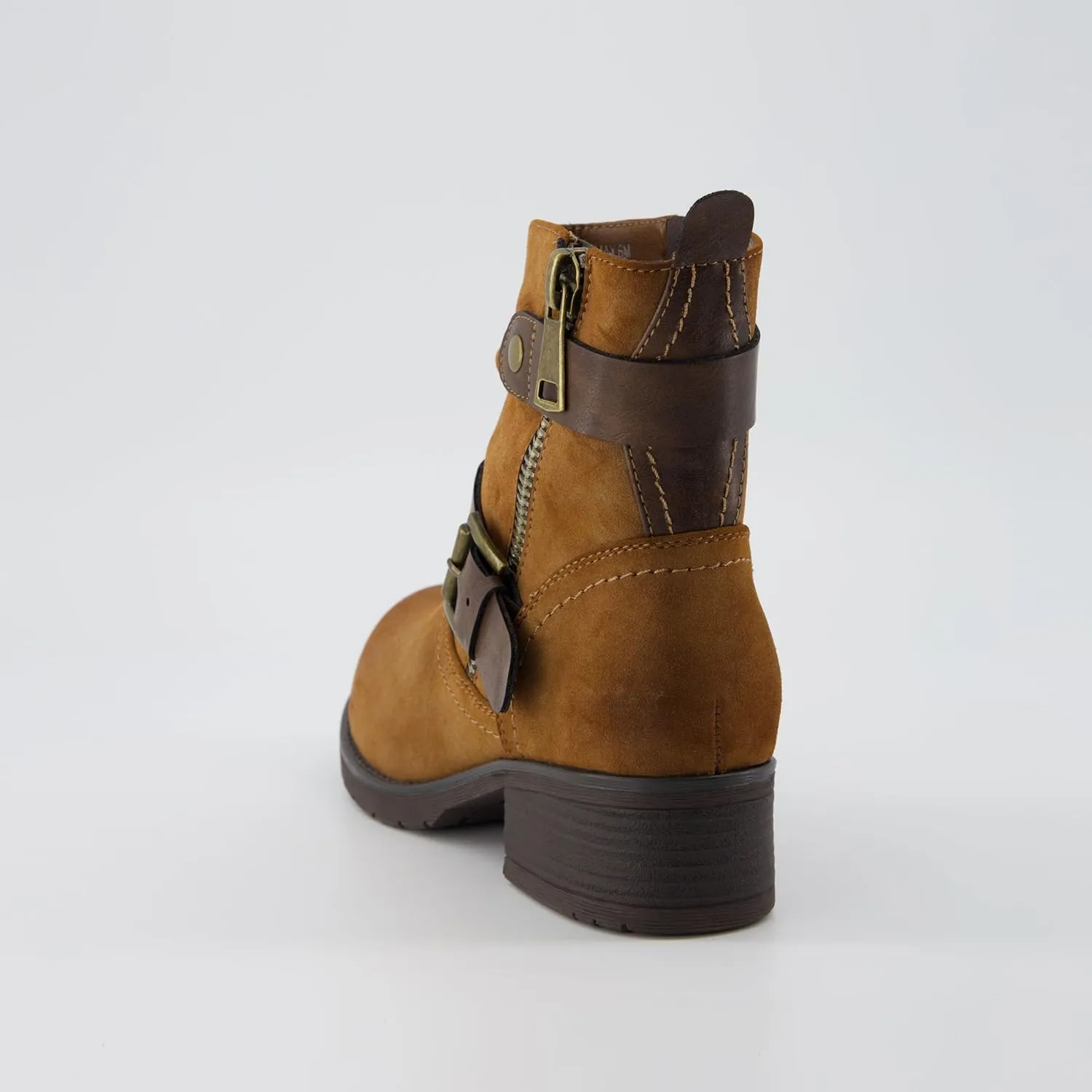 Dunes Women's Max Moto Boot, Wide Widths Available
