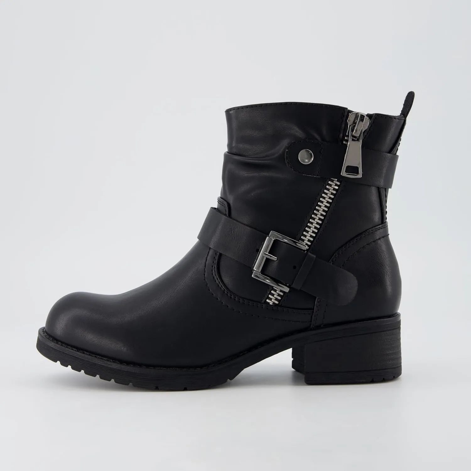 Dunes Women's Max Moto Boot, Wide Widths Available