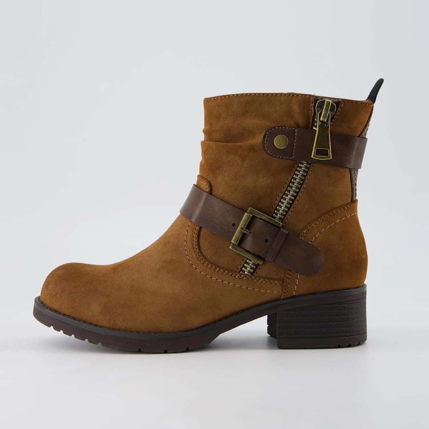 Dunes Women's Max Moto Boot, Wide Widths Available