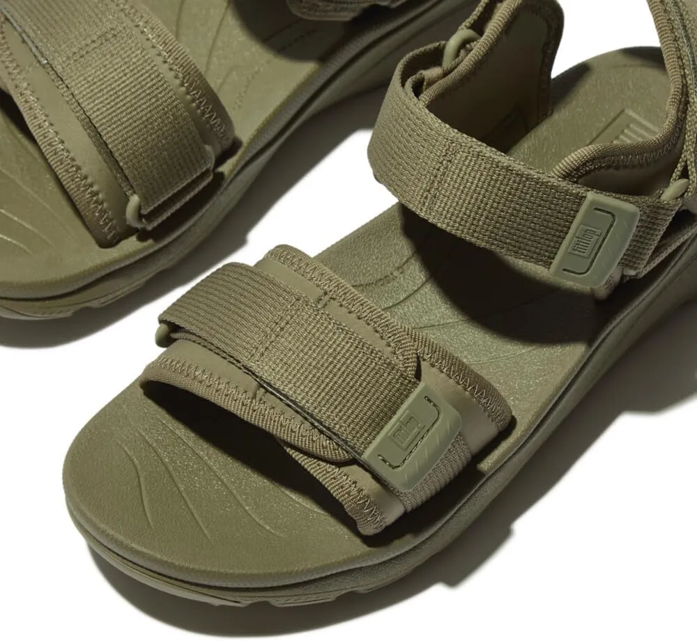FitFlop Women's Neo-d-hyker (Xt) W/Resistant Adj. Outdoor Sandals Wedge
