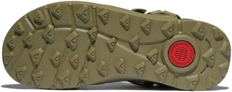 FitFlop Women's Neo-d-hyker (Xt) W/Resistant Adj. Outdoor Sandals Wedge