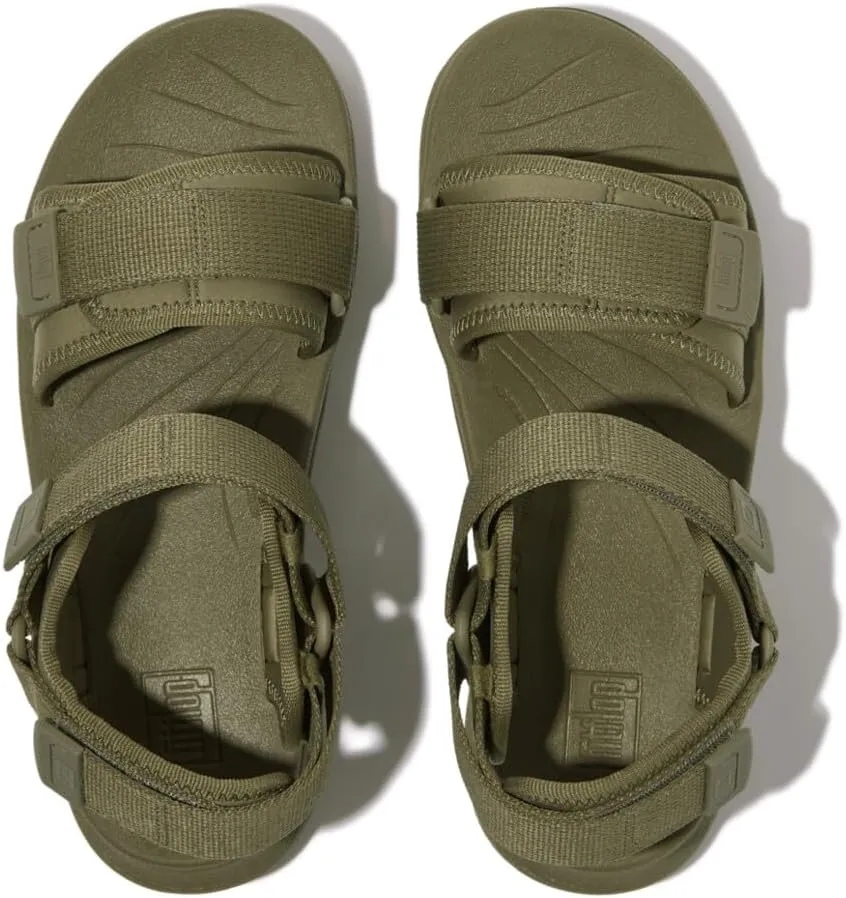 FitFlop Women's Neo-d-hyker (Xt) W/Resistant Adj. Outdoor Sandals Wedge