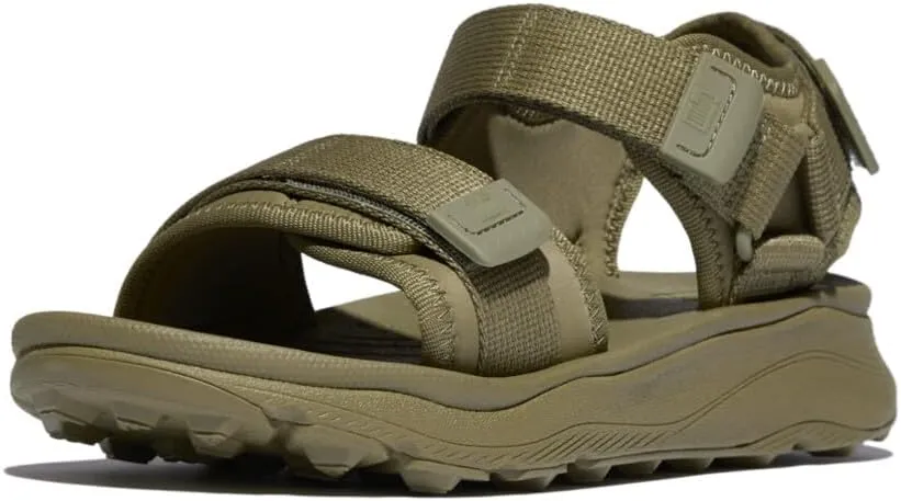 FitFlop Women's Neo-d-hyker (Xt) W/Resistant Adj. Outdoor Sandals Wedge