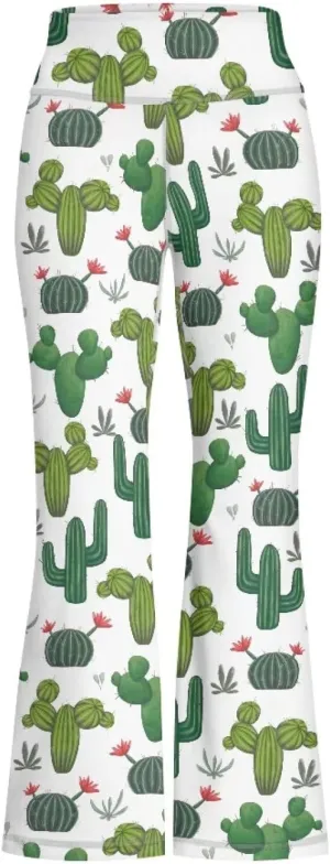 Flare Yoga Pants for Girl High Cut Legging Tummy Control Kids Long Trousers Casual Bell Bottom Sweatpants