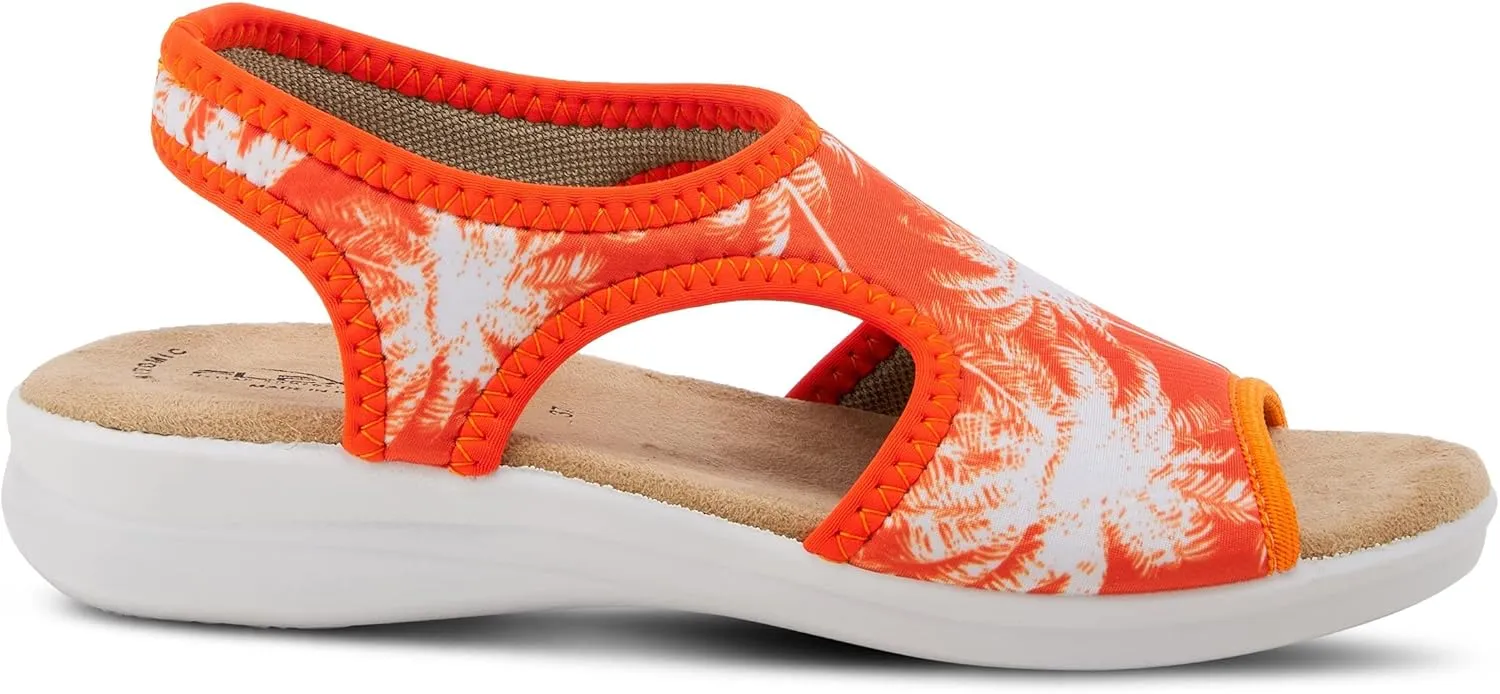 Flexus Women's Nyaman-Tropics Slingback Sandal