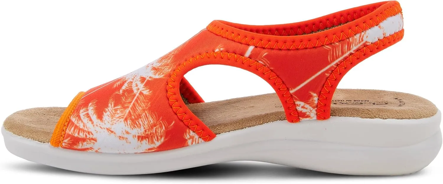 Flexus Women's Nyaman-Tropics Slingback Sandal