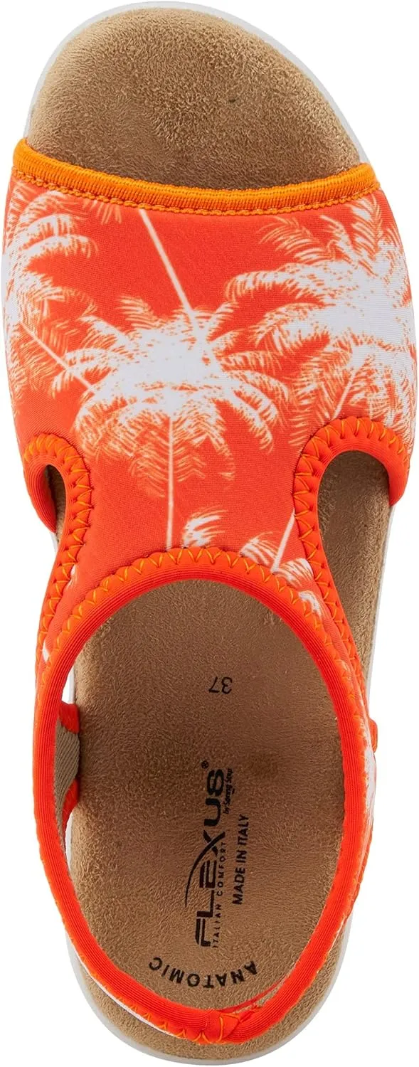 Flexus Women's Nyaman-Tropics Slingback Sandal