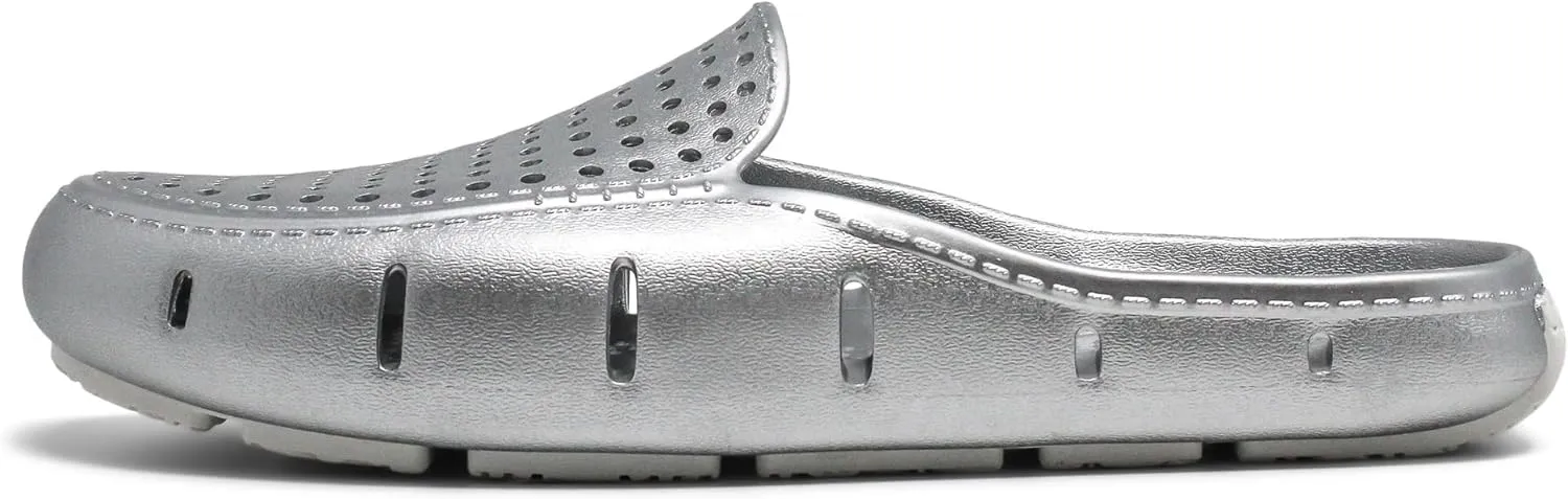 Floafers Sunset Slide - Unisex Slides - Sectional Traction - Utility Hole at Heel - Scuff-Proof Rubber Outsole